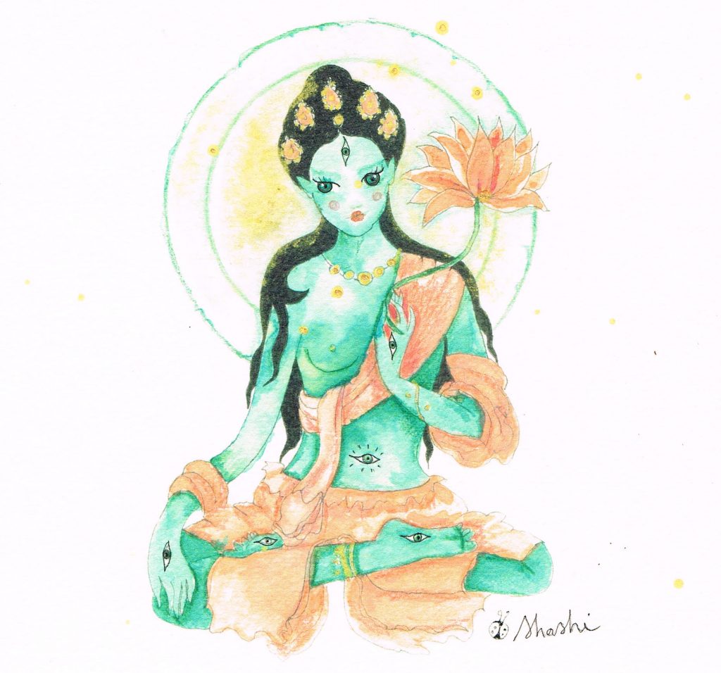 Laura Shashi illustration 5 yoga annecy